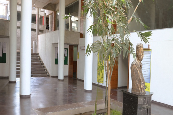 Campus Inside View Of Brick School Of Interior Design Pune Campus View 